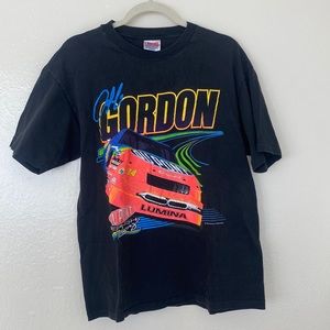 Vintage 1993 JEFF GORDON T-Shirt NASCAR Single Stitch USA Made L